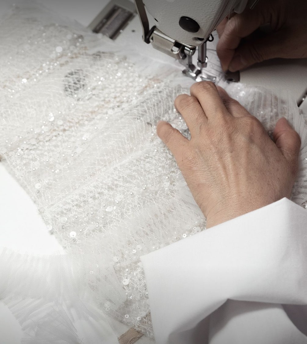 Le sur-mesure pour une robe unique.
